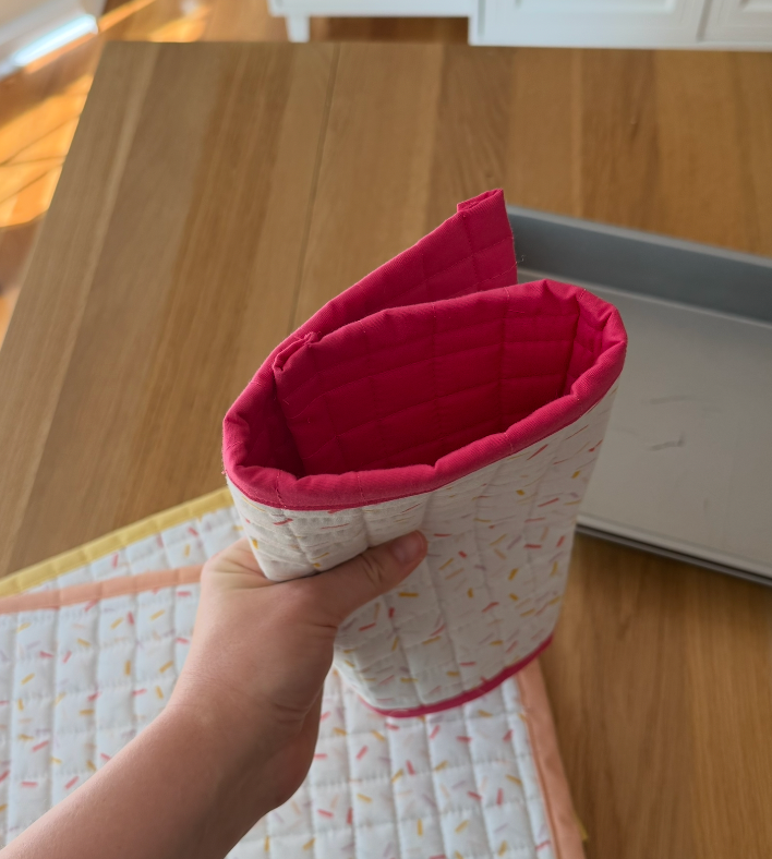 Oversized Quilted Sprinkle Hot Pad
