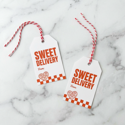Valentine's Sweet Delivery Printable Tags