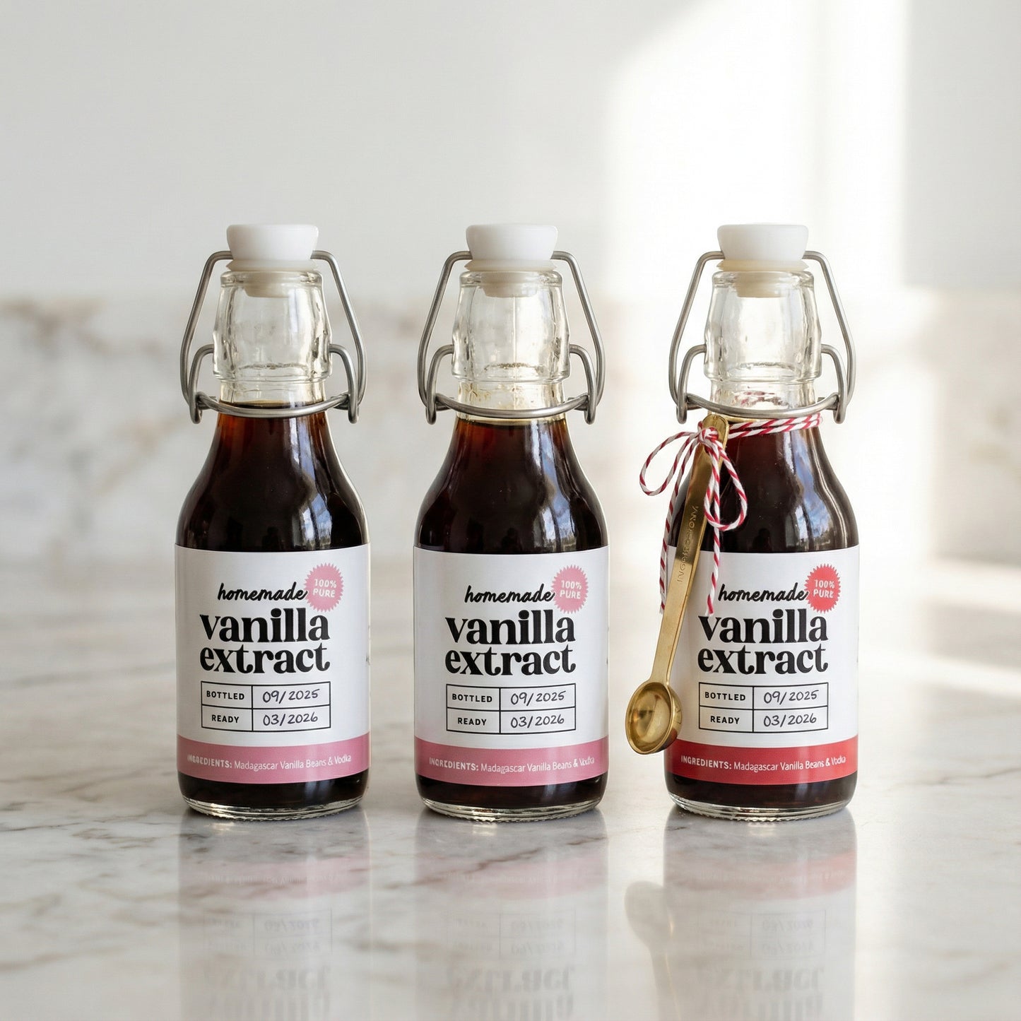Vanilla Extract Labels (Digital Download)